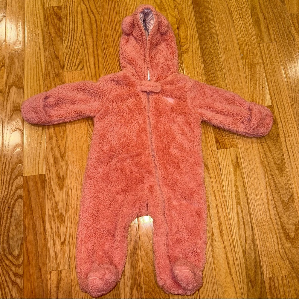 GUC Carter’s Sherpa Bunting Suit with Hood size 6M